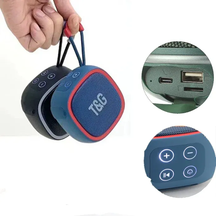 Portable Mini Wireless Bluetooth Speaker with Deep Bass Sound